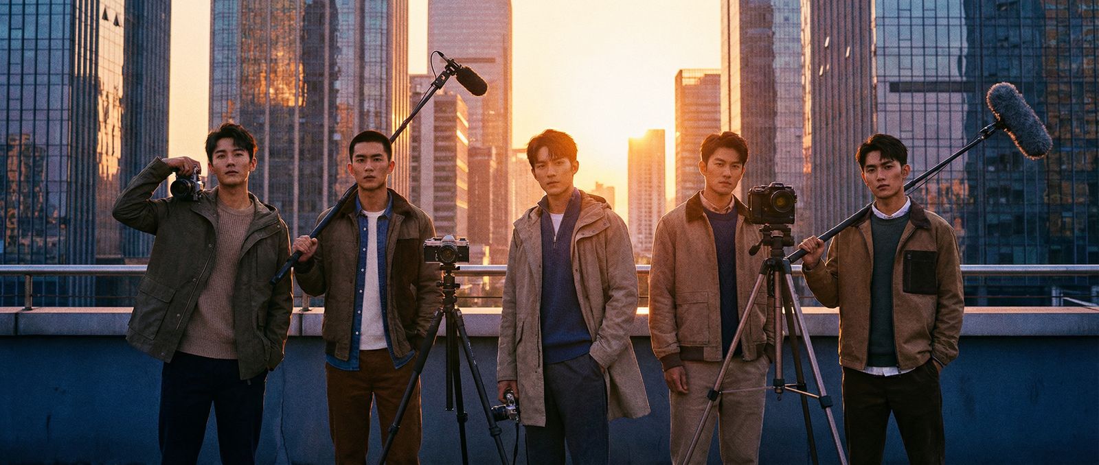 撸啊撸传媒户外拍摄团队